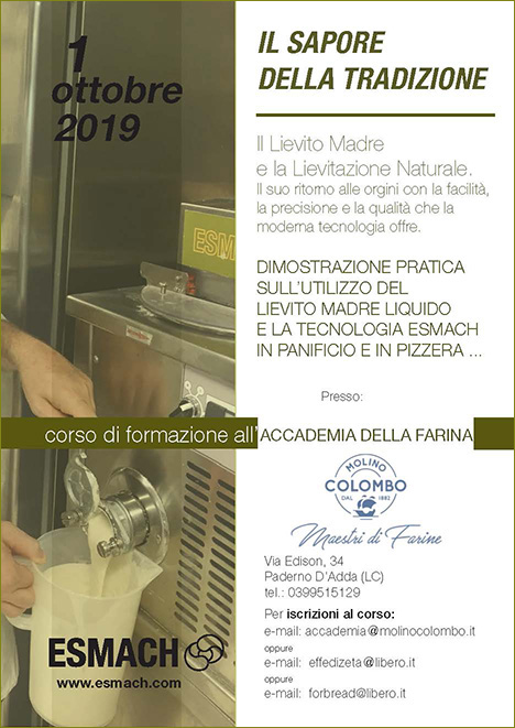 Il sapore della tradizione 1 ottobre 2019