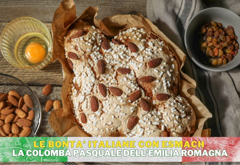 LA COLOMBA PASQUALE MADE IN EMILIA ROMAGNA CON LA TECNOLOGIA ESMACH