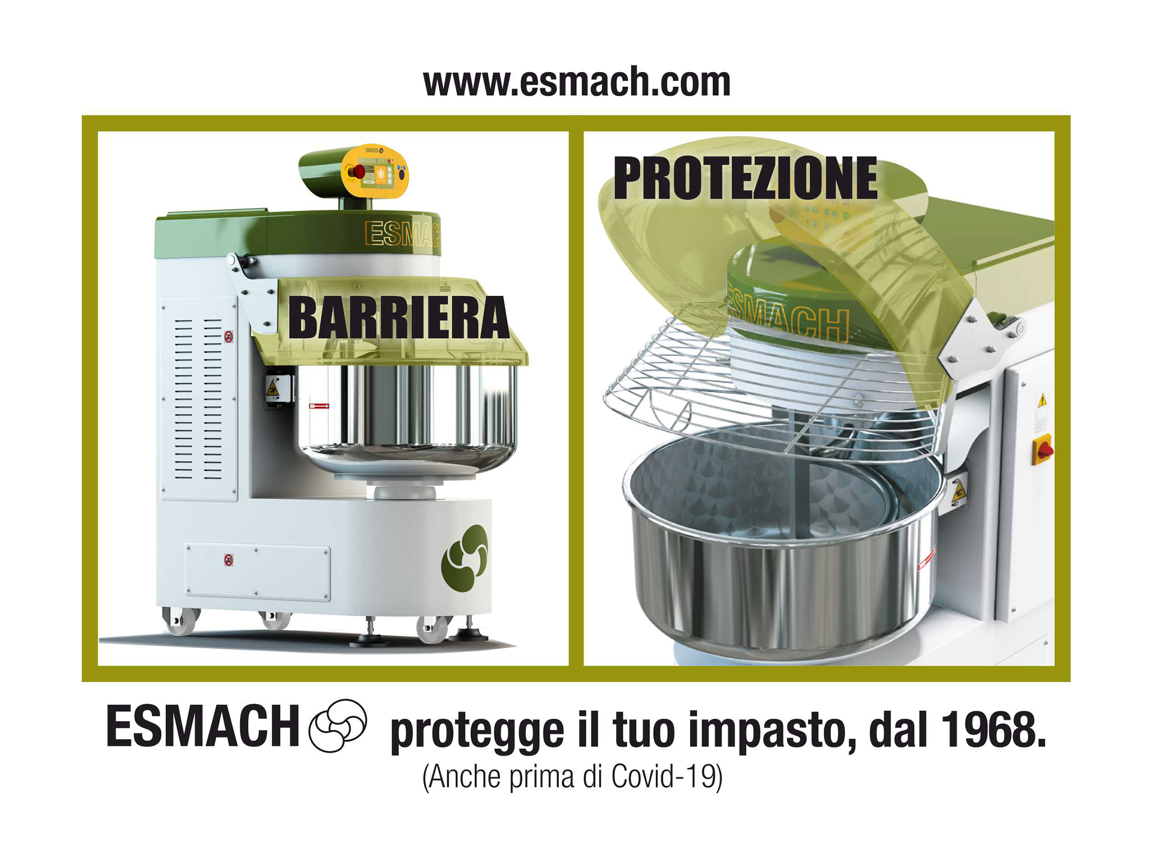 LA MASCHERINA è solo made in Esmach