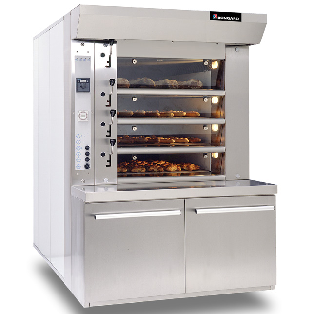 Forno a piani a tubi di vapore a gas/gasolio Cervap Compact per panetteria e pasticceria Esmach