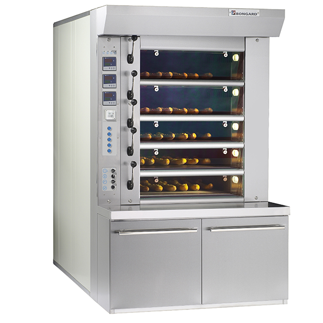 Forno a piani a tubi di vapore Cervap Compact GME per panificio Esmach