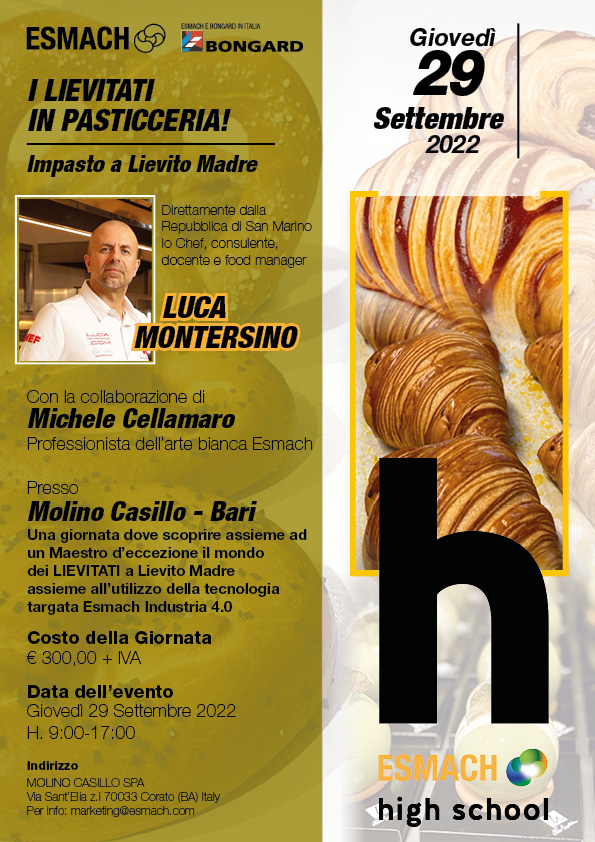 BARI – La Pasticceria e i Lievitati con Luca Montersino